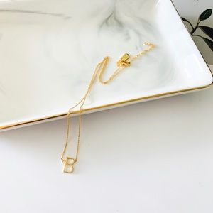 ❗️LAST1❗️Kate Spade Initial Pendant Necklace - B